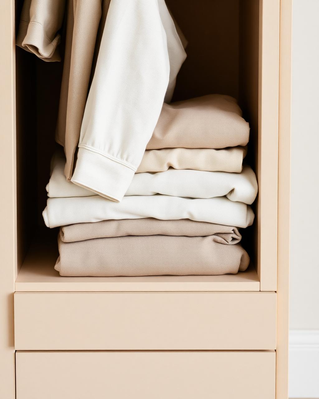 Wardrobe & Storage organisation still life